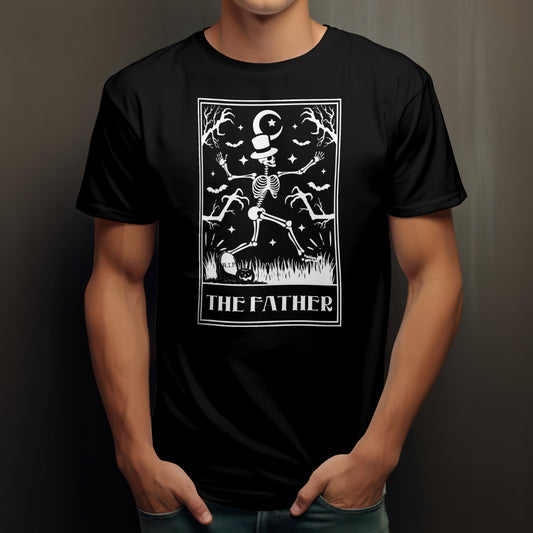 Halloween - Tarot Card Style - Men's - Tshirt