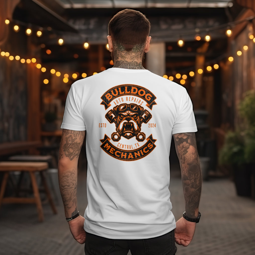 Bulldog Mechanic - Men's - Tshirt