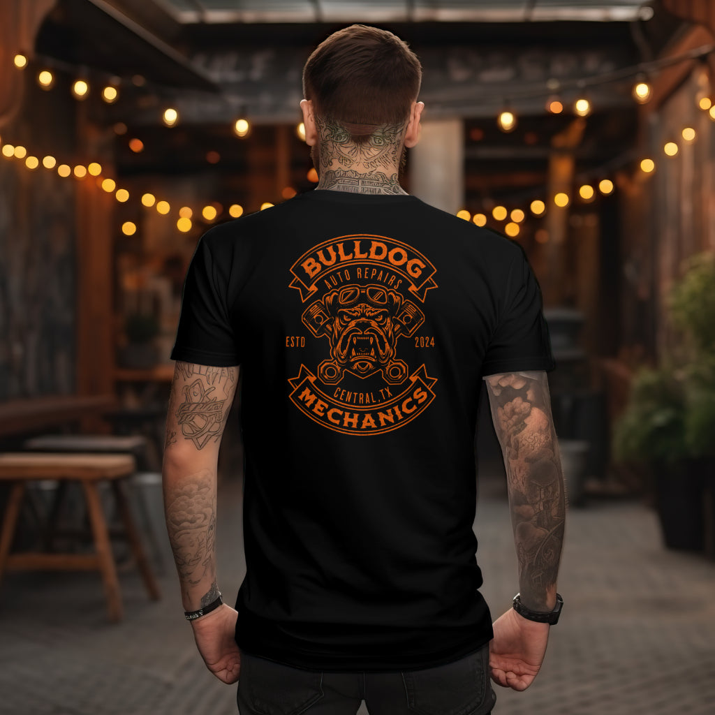 Bulldog Mechanic - Men's - Tshirt