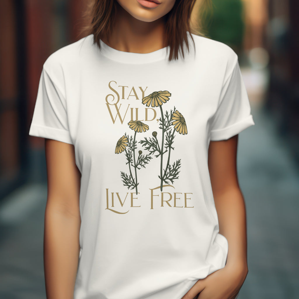 Stay Wild Live Free - Women's - T-Shirt