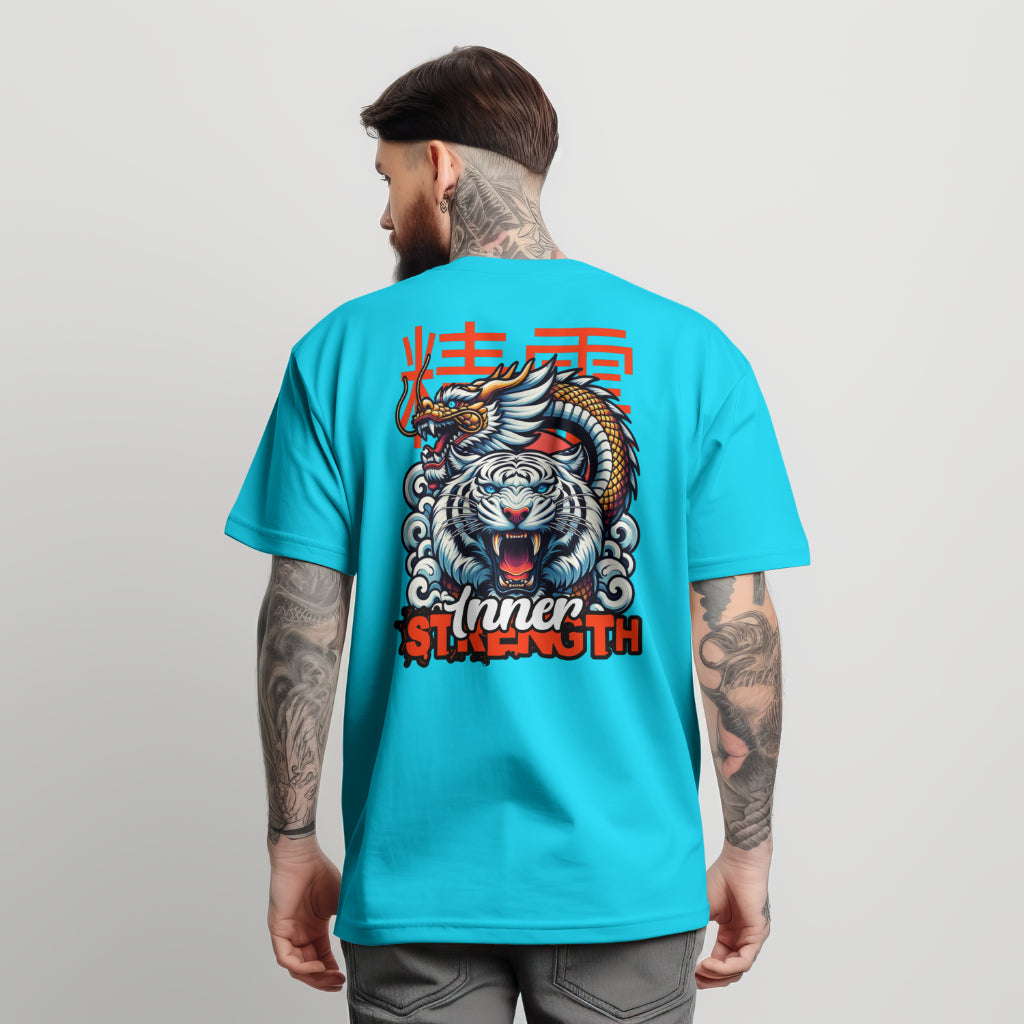 White Tiger / Dragon - Men's - Tshirt