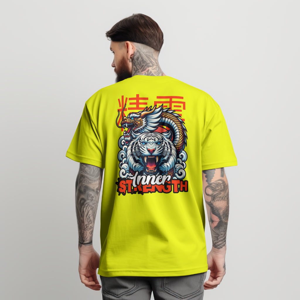 White Tiger / Dragon - Men's - Tshirt