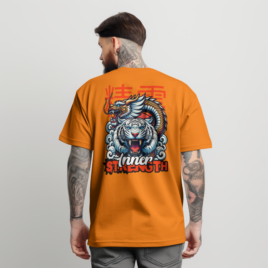 White Tiger / Dragon - Men's - Tshirt