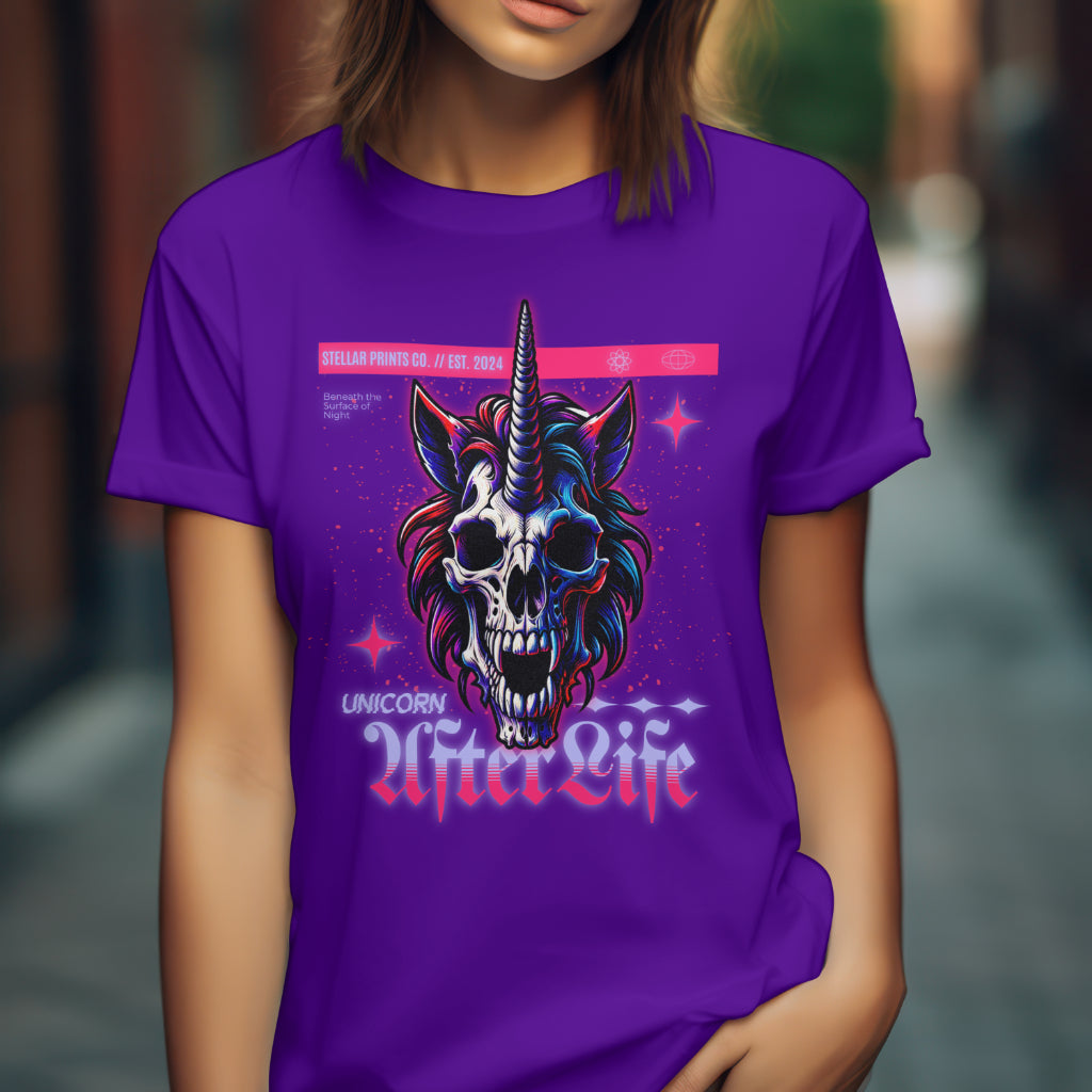 Unicorn After Life - Halloween - Women's - Tshirt